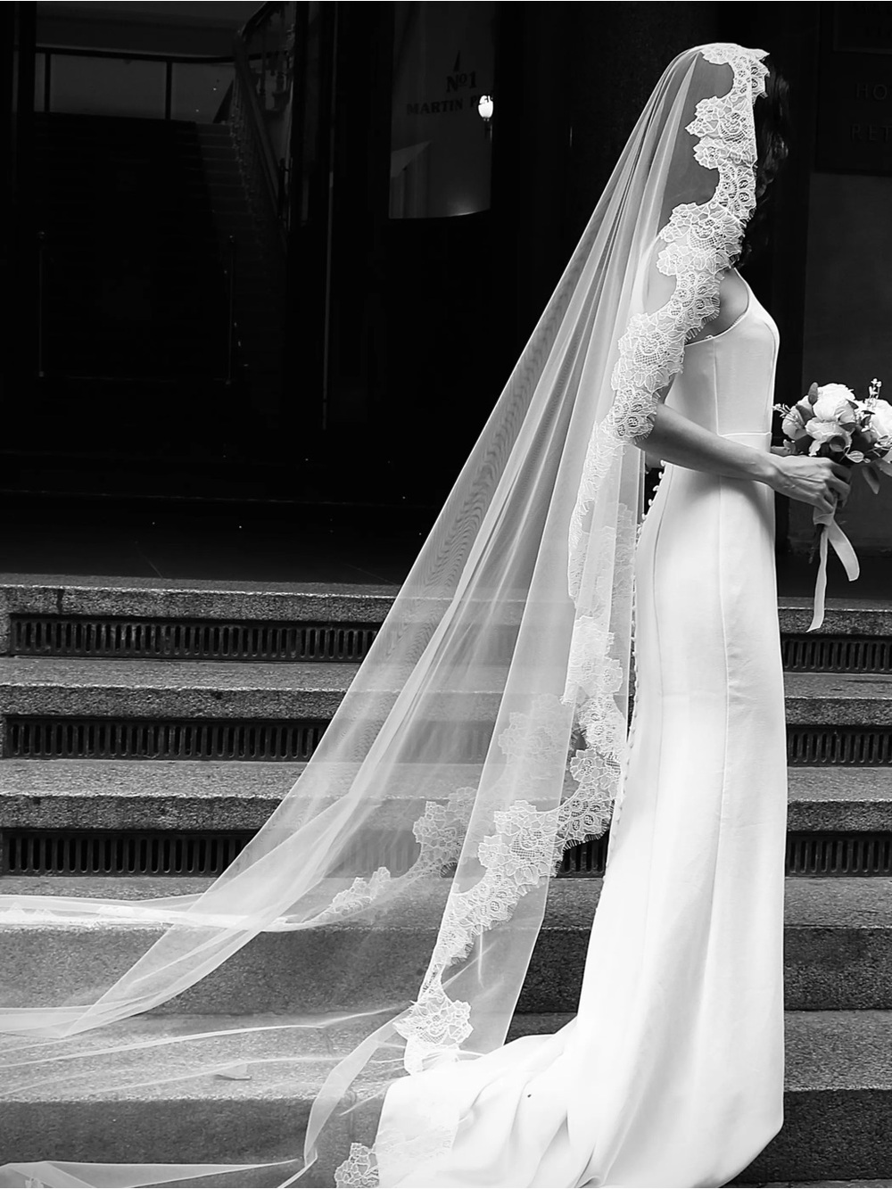 Cathedral Length Veil 118”